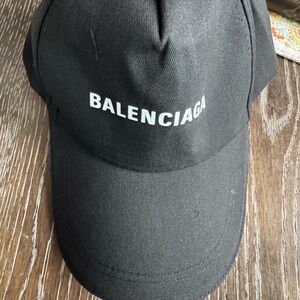 Black Cap with White Logo